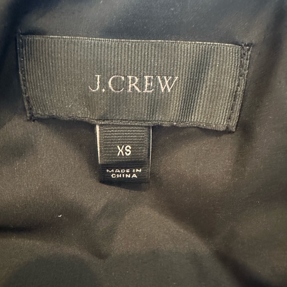 Jcrew Black Gold Quilted Puffer Vest Size XS - Picture 4 of 7